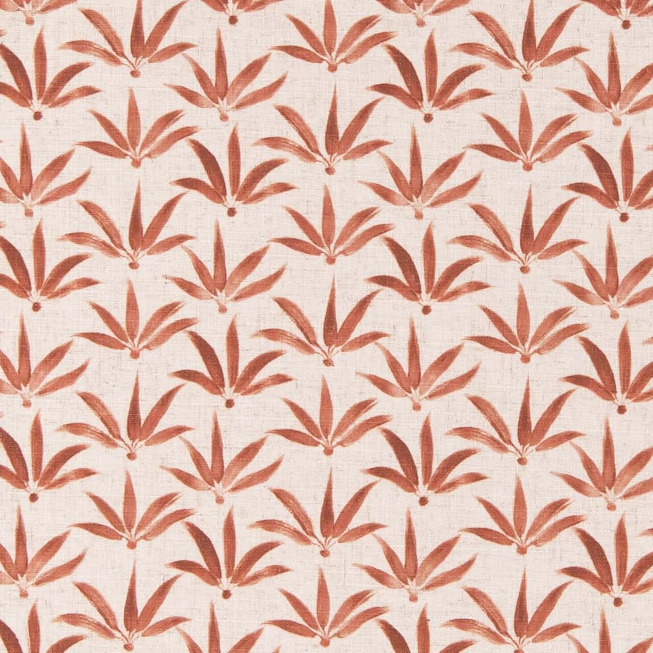Upholstery Fabric - Orange & Rust Leaves Upholstery Fabric 54 Inches"